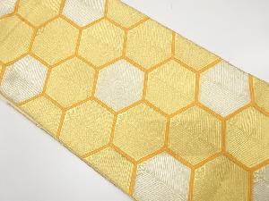 服部織物製 こきん錦 松亀甲模様織り出し 袋帯